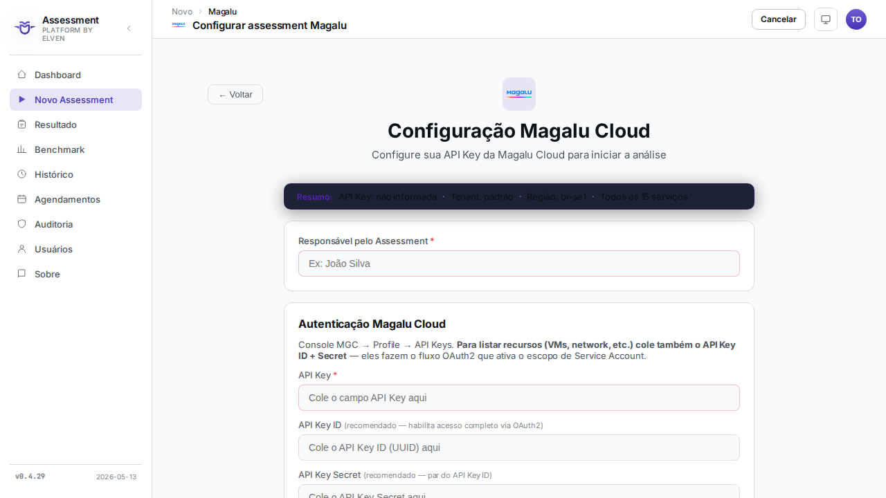 Configuração Magalu Cloud